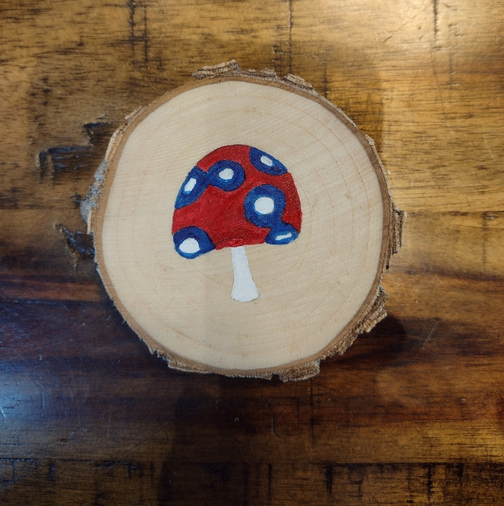 NEW Handmade Mushroom Magnet